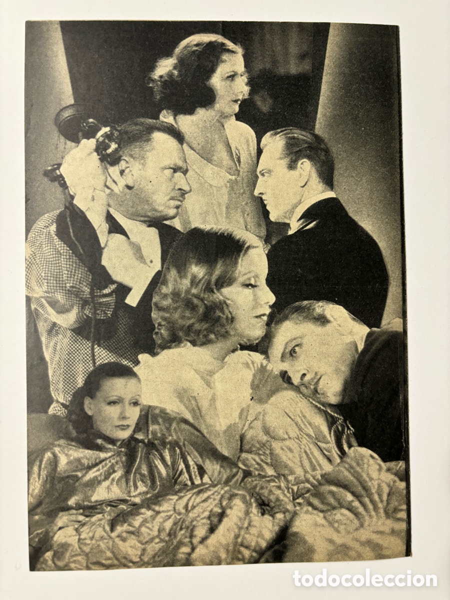 Cine: Programa alem&aacute;n Greta Garbo Gran hotel - Foto 3