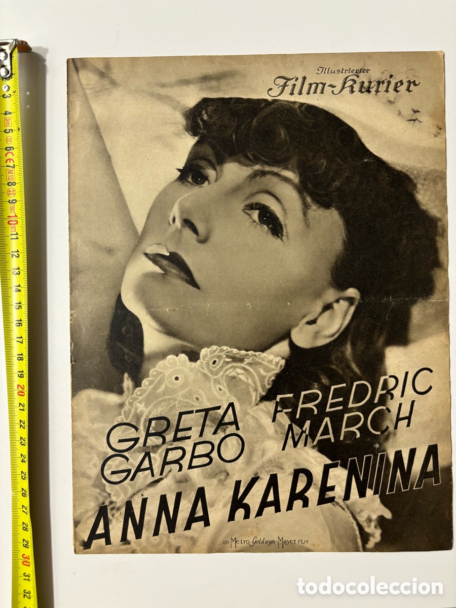 Cine: Programa alem&aacute;n Greta Garbo Ana Karenina - Foto 1