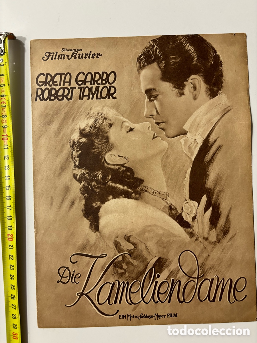 Cine: Programa alem&aacute;n Greta Garbo Margarita Gautier - Foto 1