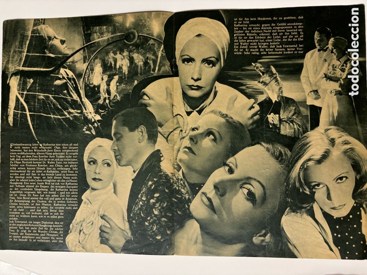 Cine: Programa alem&aacute;n Greta Garbo el velo pintado - Foto 3