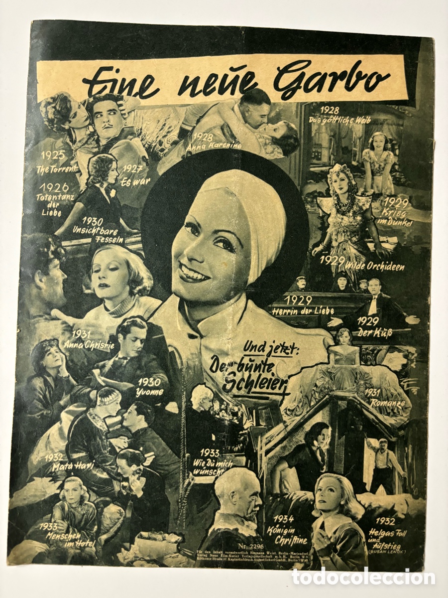 Cine: Programa alem&aacute;n Greta Garbo el velo pintado - Foto 5