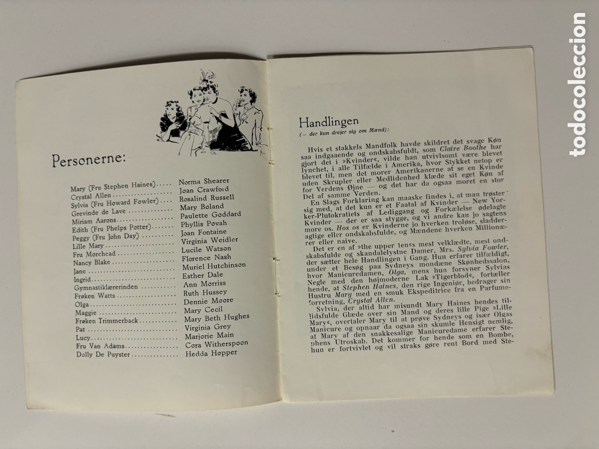 Cine: Programa dan&eacute;s Mujeres Joan Crawford Norma Shearer - Foto 3