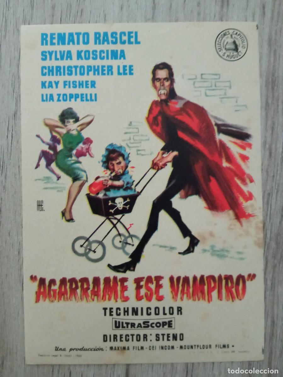 Cine: AG&Aacute;RRAME ESE VAMPIRO, RENATO RASCEL, CHRISTOPHER LEE - Foto 1