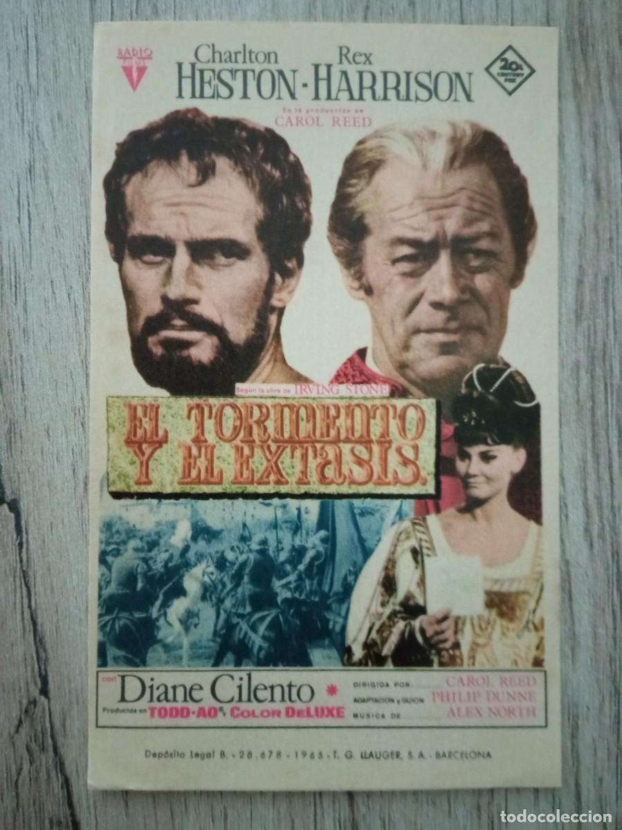 Cine: EL TORMENTO Y EL EXTASIS, CHARLTON HESTON - Foto 1