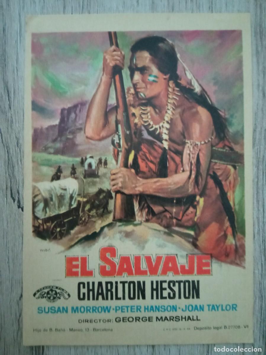 Cine: EL SALVAJE, CHARLTON HESTON - Foto 1