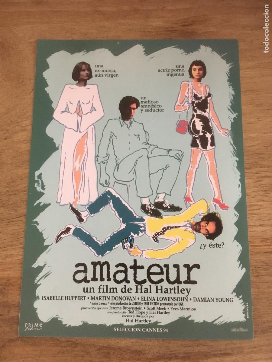 Cinema: amateur folleto de mano original estreno