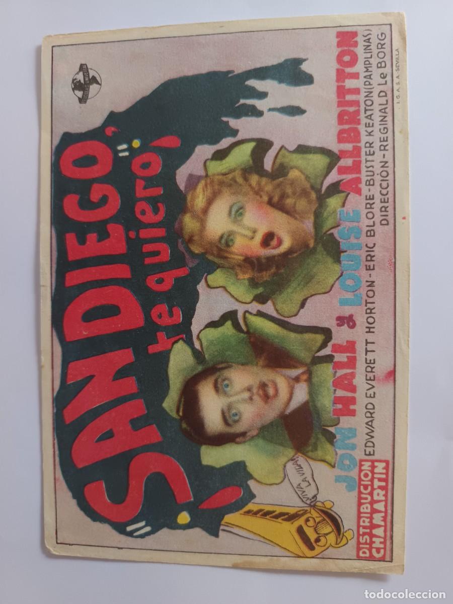 Cine: PROGRAMA DE CINE SAN DIEGO TE QUIERO - Foto 1