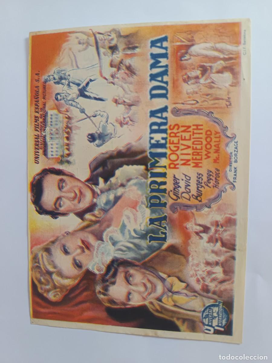 Cine: PROGRAMA DE CINE LA PRIMERA DAMA - Foto 1