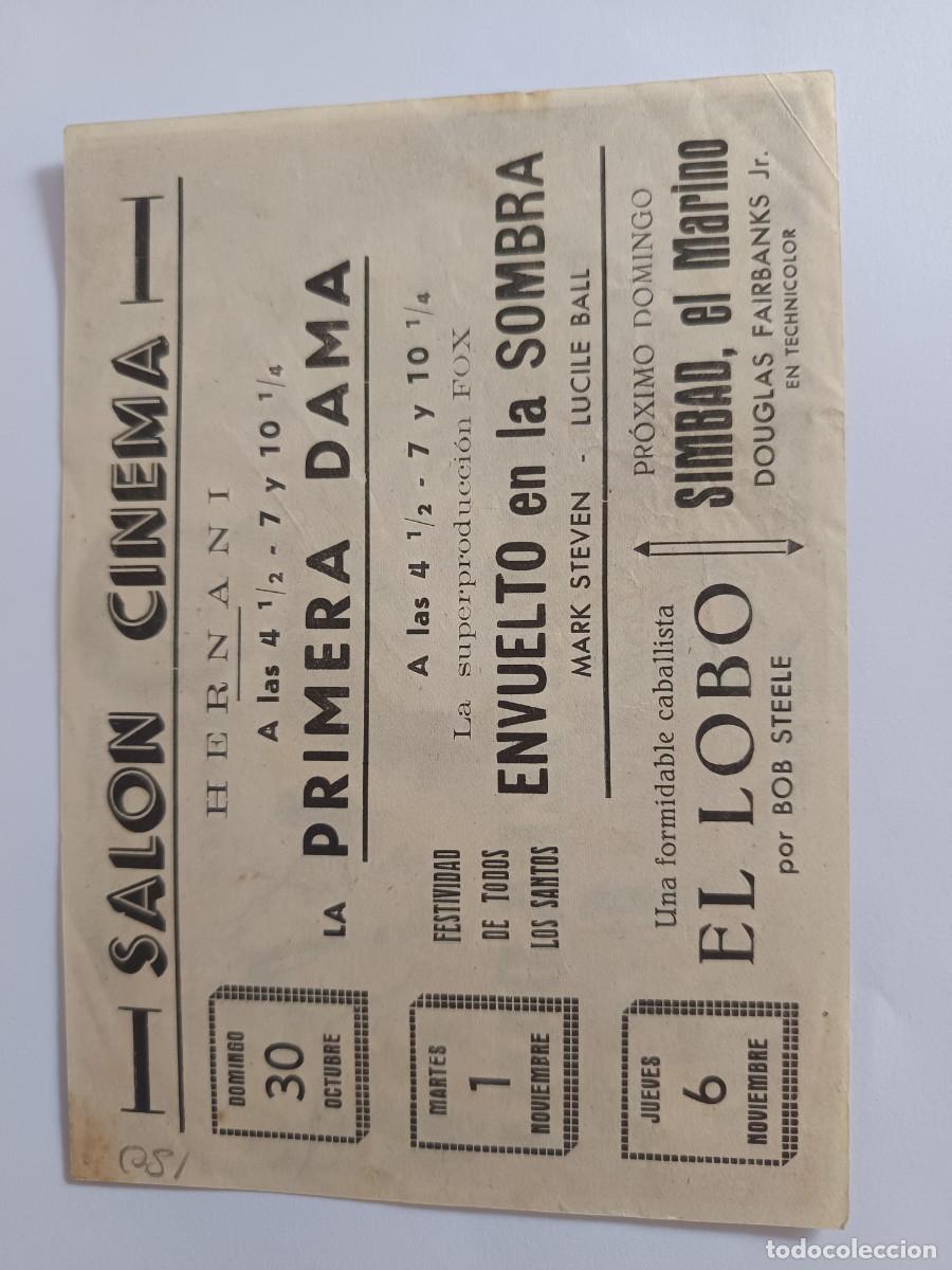 Cine: PROGRAMA DE CINE LA PRIMERA DAMA - Foto 2