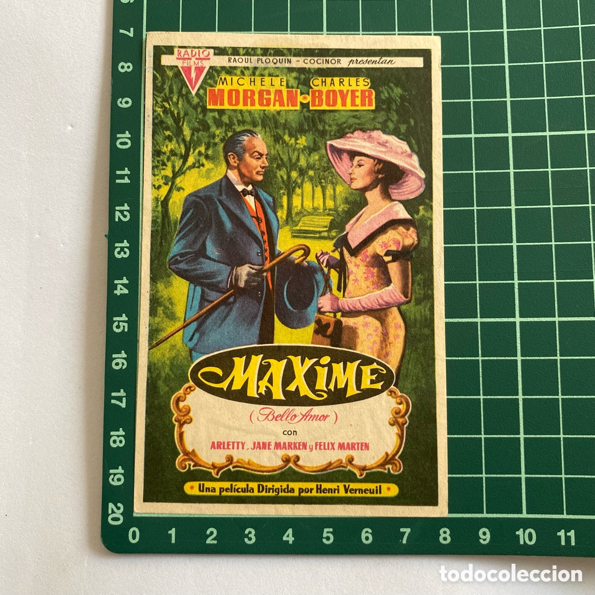 Cine: Programa de cine folleto de mano pelicula. Maxime - Foto 1