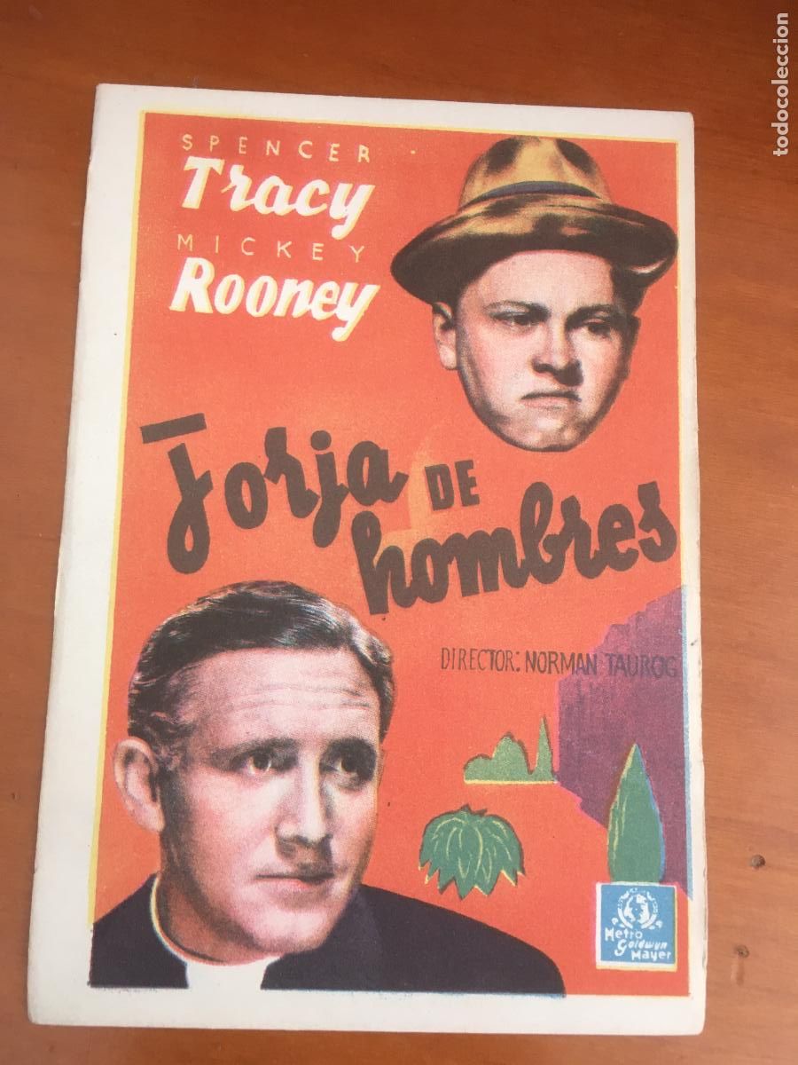 Folhetos de m&atilde;o de filmes antigos de cinema: forja de hombres folleto de mano original estreno muy buen estado