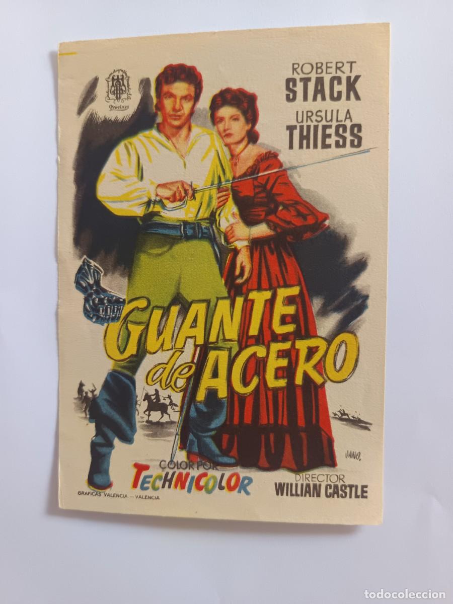 Cine: PROGRAMA DE CINE EL GUANTE DE ACERO - Foto 1