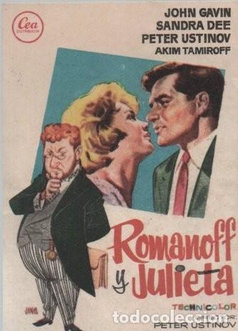 Cine: PROGRAMA DE CINE: ROMANOFF Y JULIETA. PC-10012 - Foto 1
