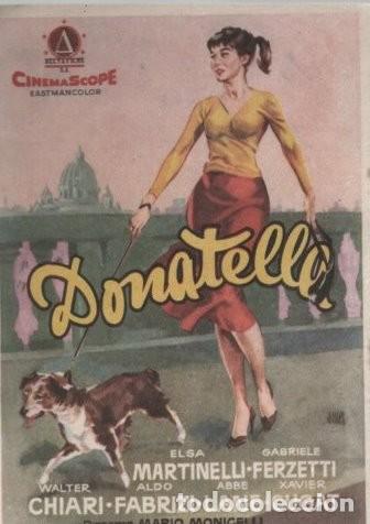 Cine: PROGRAMA DE CINE: DONATELLE. PC-10014 - Foto 1