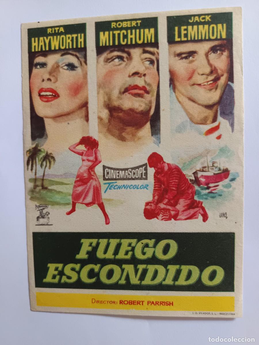 Cine: PROGRAMA DE CINE FUEGO ESCONDIDO - Foto 1