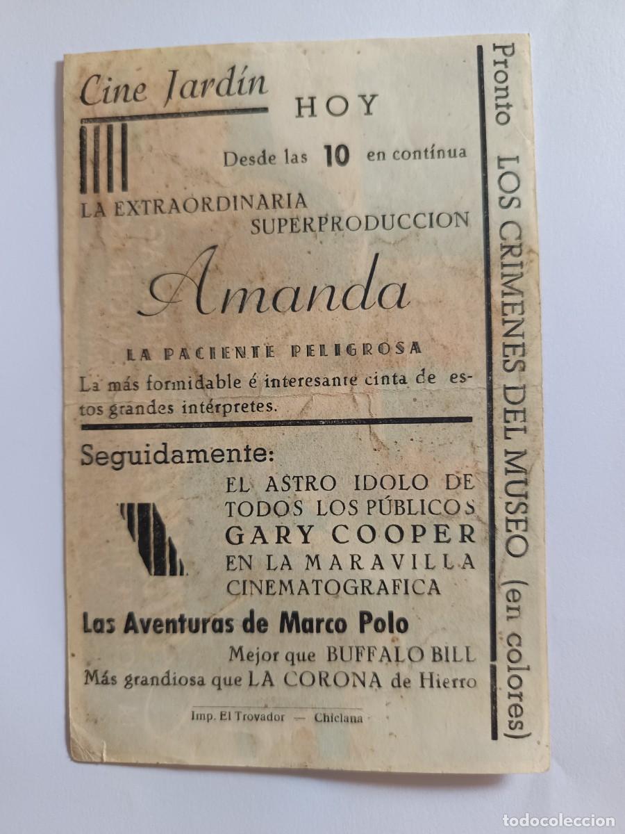 Cine: PROGRAMA DE CINE AMANDA - Foto 2