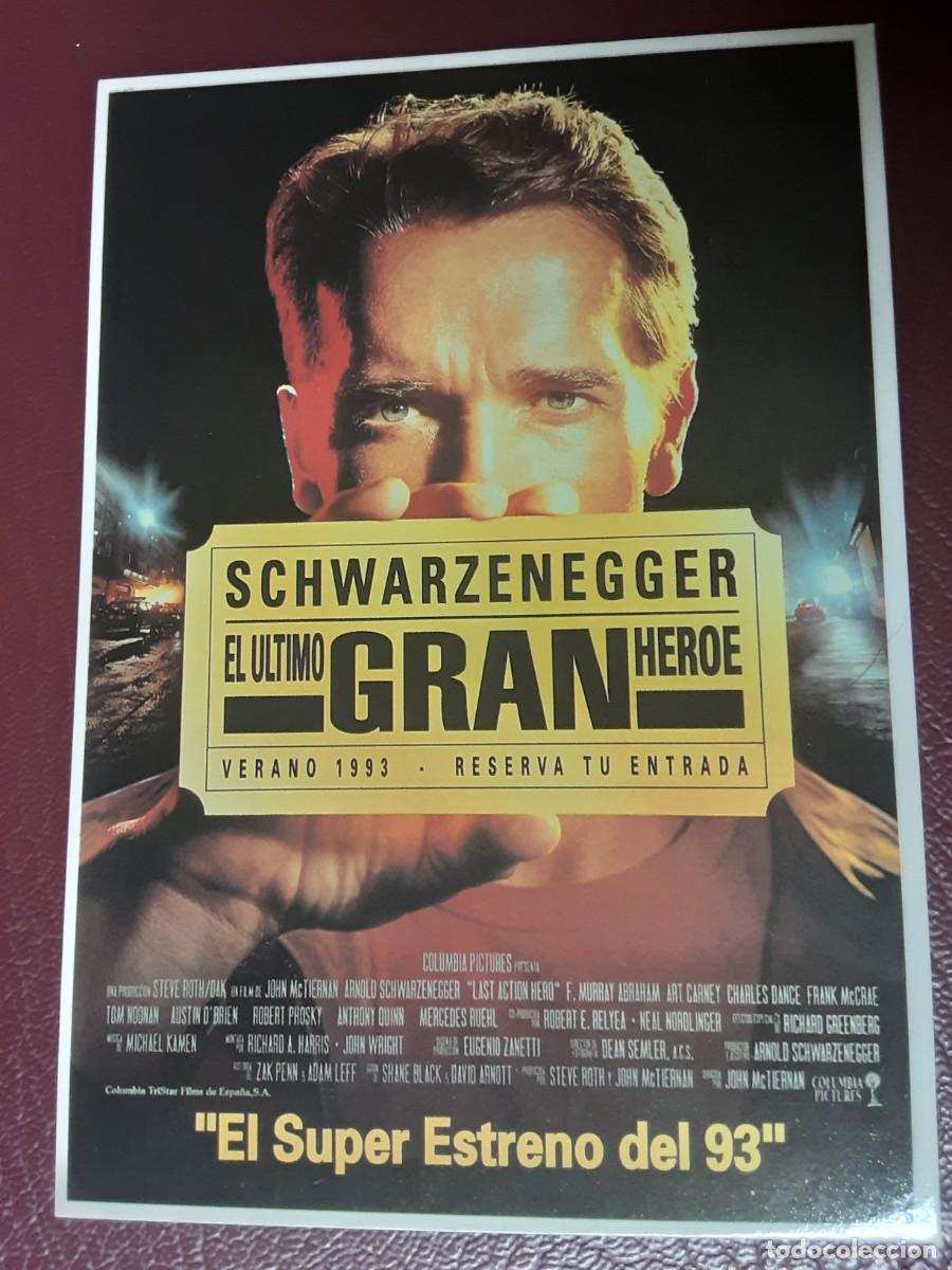 Cine: POSTAL EL &Uacute;LTIMO GRAN HEROE , ARNOLD SCHWARZENEGGER - Foto 1
