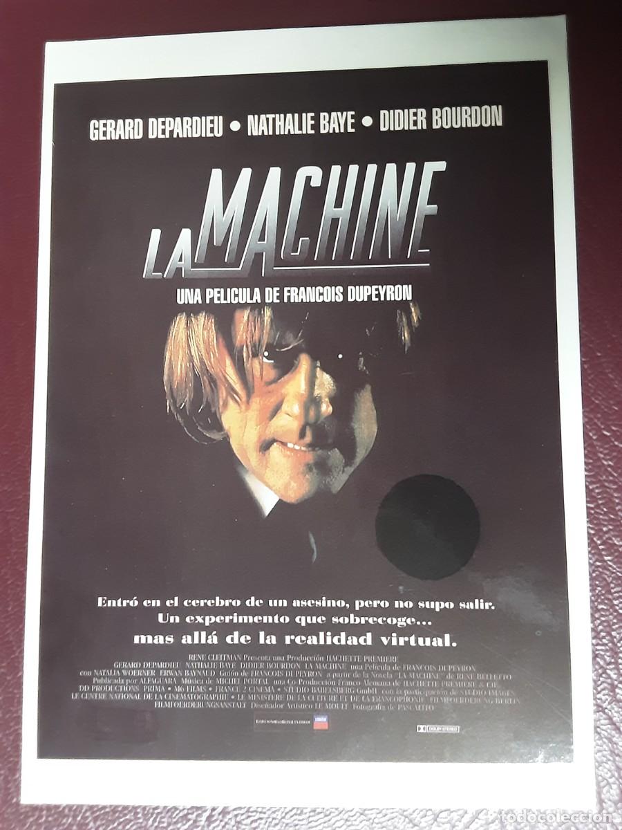 Cine: POSTAL LA MACHINE, GERARD DEPARDIEU. - Foto 1