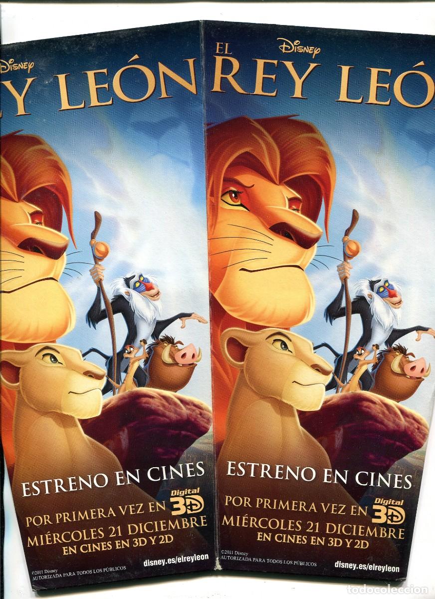 Cine: EL REY LE&Oacute;N . VASO GRANDE. - Foto 1
