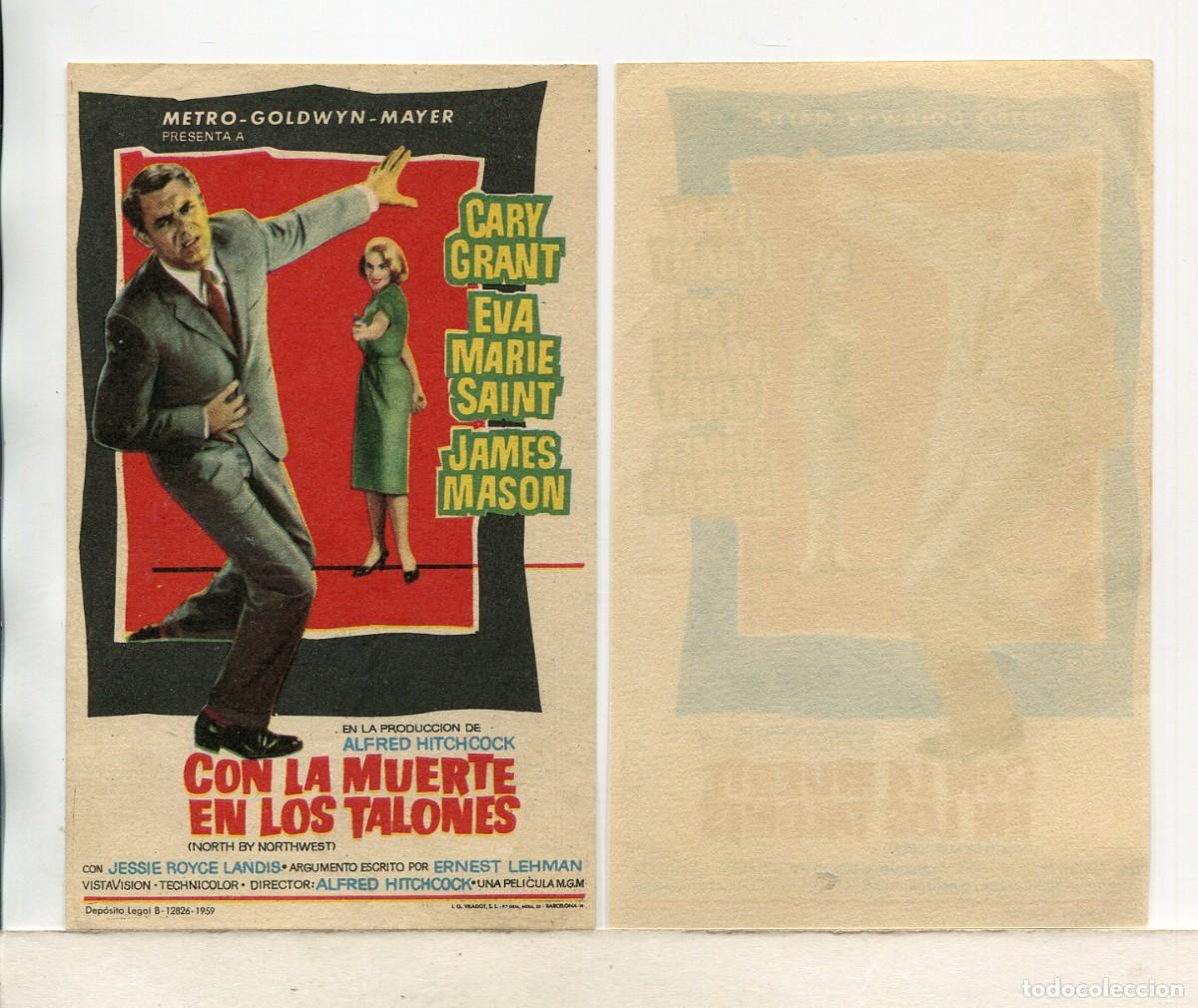 Cine: CON LA MUERTE EN LOS TALONES, con Cary Grant. - Foto 1