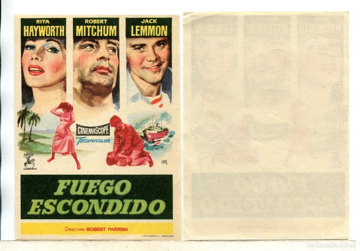 Cine: FUEGO ESCONDIDO, CON RITA HAYWORTH. - Foto 1