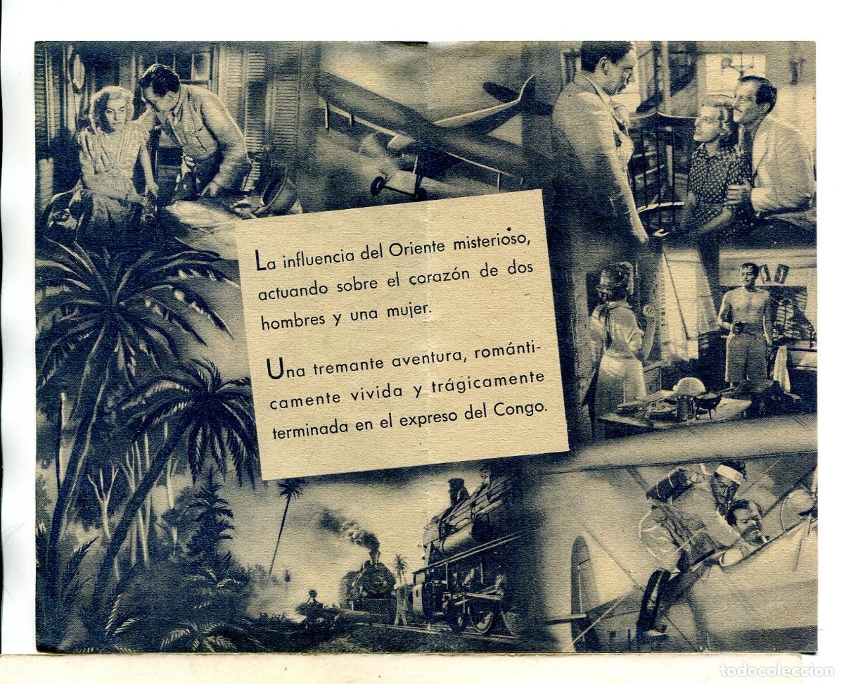 Cine: EL EXPRESO DEL CONGO, con Marianne Hoppe. - Foto 2