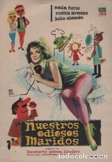 Cine: PROGRAMA DE CINE: NUESTROS ODIOSOS MARIDOS PC-10021 - Foto 1