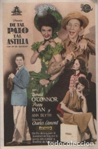 Cine: PROGRAMA DE CINE: DE TAL PALO TAL ASTILLA PC-10031 - Foto 1