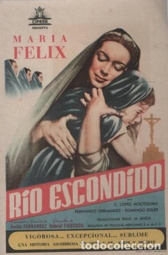 Cine: PROGRAMA DE CINE: RIO ESCONDIDO PC-10035 - Foto 1