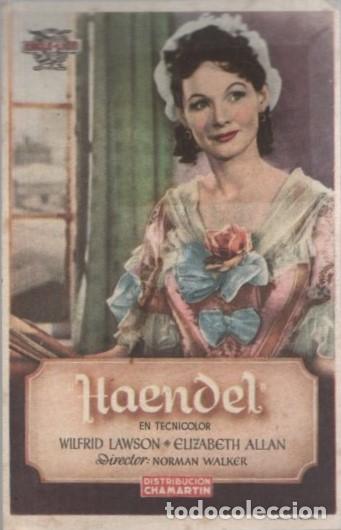 Cine: PROGRAMA DE CINE: HAENDEL PC-10036 - Foto 1