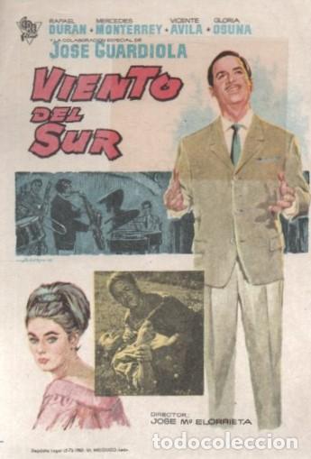Cine: PROGRAMA DE CINE: VIENTO DEL SUR PC-10044 - Foto 1