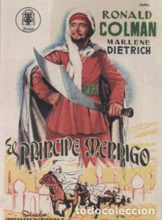 Cine: PROGRAMA DE CINE: EL PRINCIPE MENDIGO PC-10052 - Foto 1