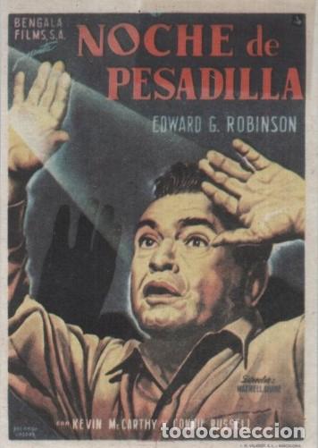 Cine: PROGRAMA DE CINE: NOCHE DE PESADILLA PC-10061 - Foto 1