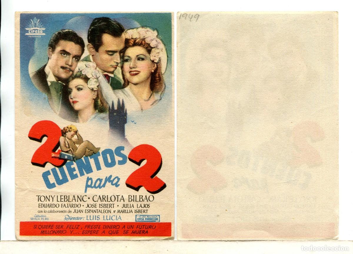 Cine: 2 CUENTOS PARA 2, con Tony Leblanc. - Foto 1