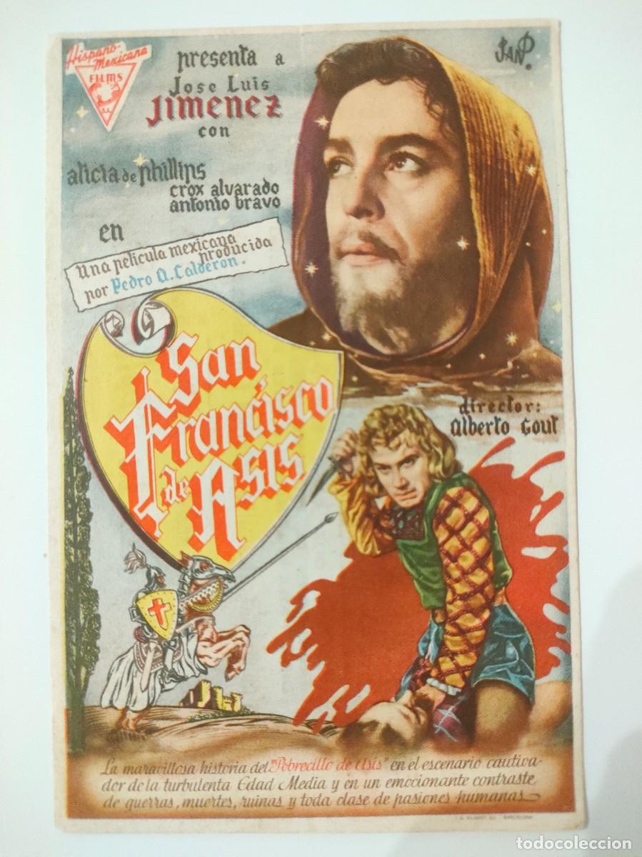 Cine: SAN FRANCISCO DE ASIS - SIMPLE CON PUBLICIDAD PROTECTORA - Foto 1
