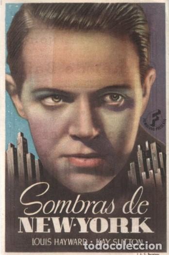 Cine: PROGRAMA DE CINE: SOMBRAS DE NEW YORK PC-10079 - Foto 1