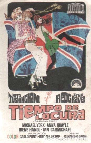 Cine: PROGRAMA DE CINE: TIEMPO DE LOCURA PC-10086 - Foto 1