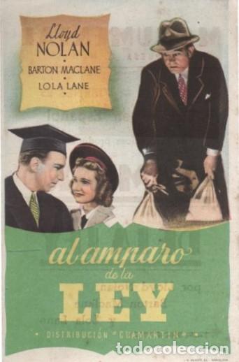 Cine: PROGRAMA DE CINE: EL AMPARO DE LA LEY PC-10092 - Foto 1
