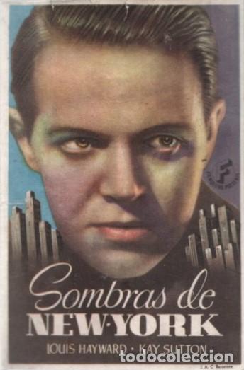 Cine: PROGRAMA DE CINE: SOMBRAS DE NEW YORK PC-10115 - Foto 1