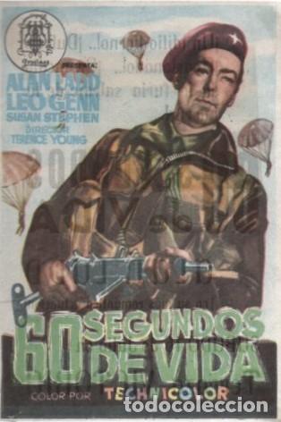 Cine: PROGRAMA DE CINE: 60 SEGUNDOS DE VIDA PC-10116 - Foto 1