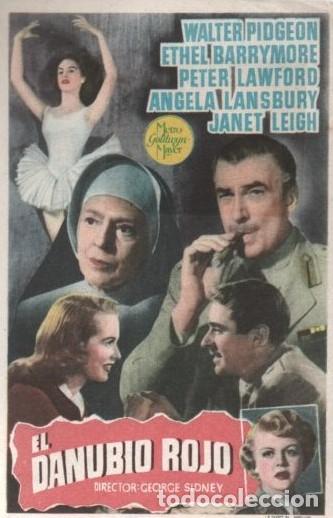 Cine: PROGRAMA DE CINE: EL DANUBIO ROJO PC-10122 - Foto 1