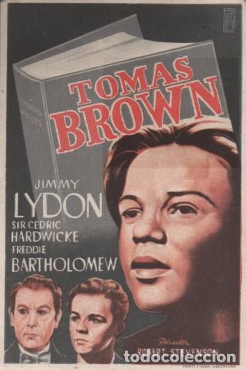 Cine: PROGRAMA DE CINE: TOMAS BROWN PC-10135 - Foto 1