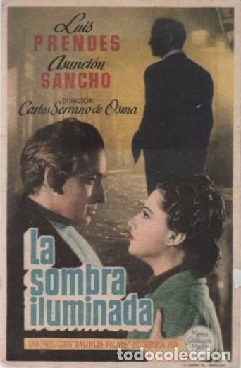 Cine: PROGRAMA DE CINE: LA SOMBRA ILUMINADA PC-10149 - Foto 1