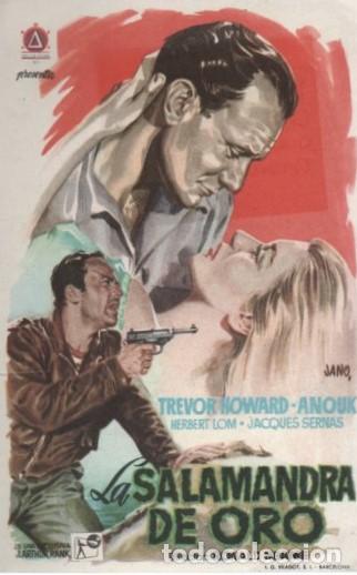 Cine: PROGRAMA DE CINE: LA SALAMANDRA DE ORO PC-10152 - Foto 1