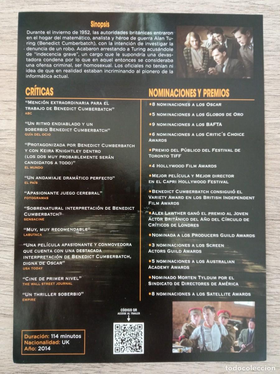 Cine: DESCIFRANDO ENIGMA (THE IMITATION GAME), BENEDICT CUMBERBATCH - Foto 2