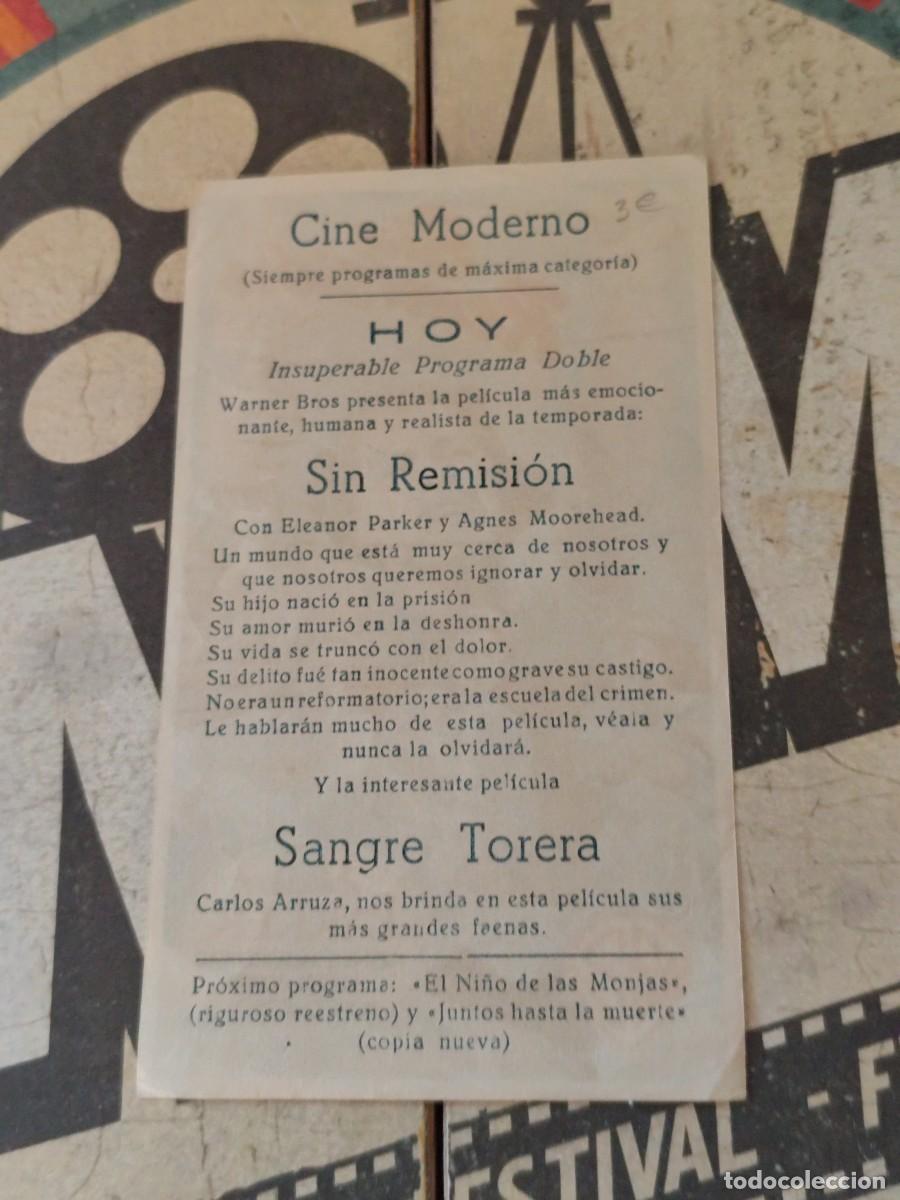 Cine: R Sin remisi&oacute;n con publicidad Cine Moderno - Foto 2