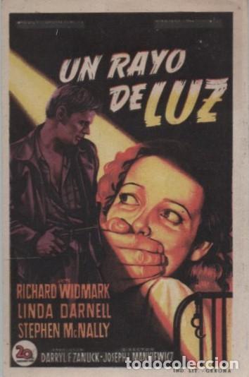Cine: PROGRAMA DE CINE: UN RAYO DE LUZ PC-10171 - Foto 1