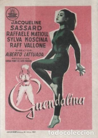 Cine: PROGRAMA DE CINE: GUENDALINA PC-10174 - Foto 1