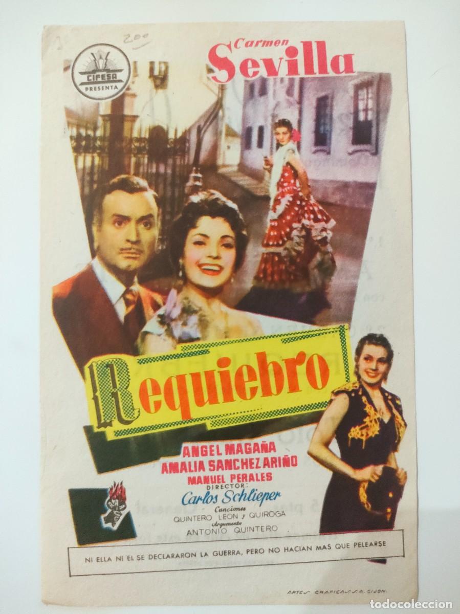 Cine: REQUIEBRO - SIMPLE CON PUBLICIDAD CINE AVENIDA - Foto 1