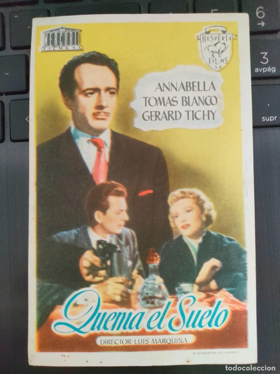 Cine: QUEMA EL SUELO - SIMPLE CON PUBLICIDAD CINE SAN MATEO - Foto 1